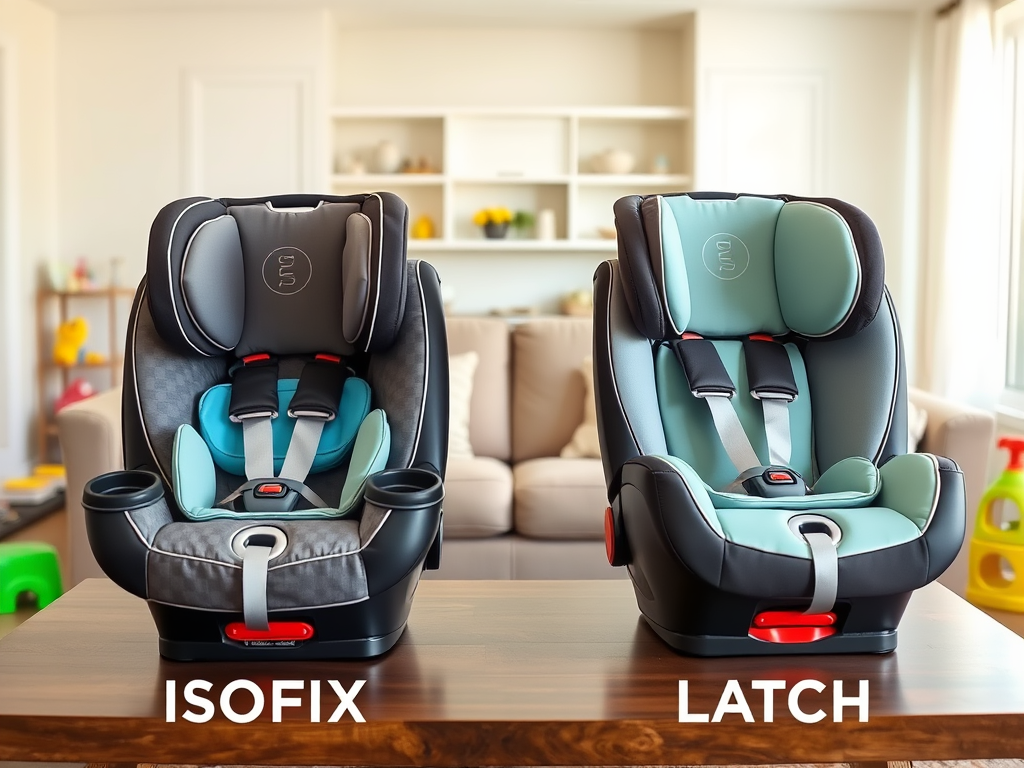 ByModa.ru | Сравнение автокресел с креплением ISOFIX и LATCH